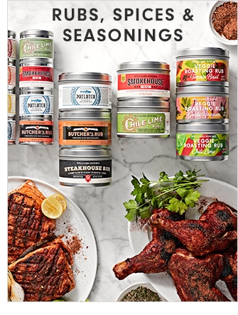 RUBS, SPICES & SEASONINGS