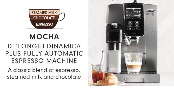 MOCHA - DE’LONGHI DINAMICA PLUS FULLY AUTOMATIC ESPRESSO MACHINE