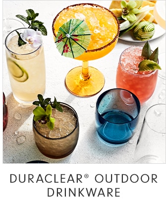 DURACLEAR® OUTDOOR DRINKWARE
