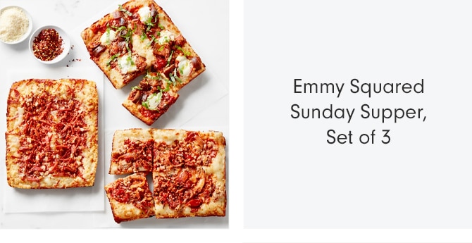 Emmy Squared Sunday Supper, Set of 3