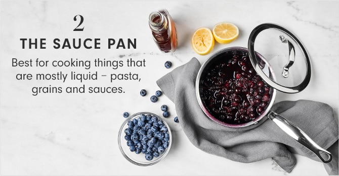 2 - THE SAUCE PAN