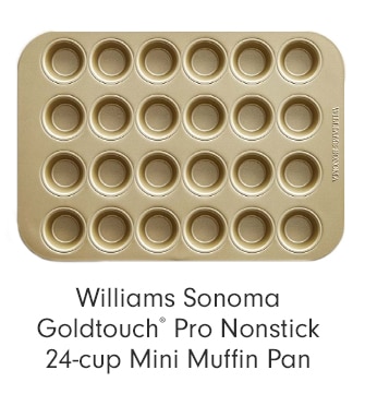 Williams Sonoma Goldtouch® Pro Nonstick 24-cup Mini Muffin Pan