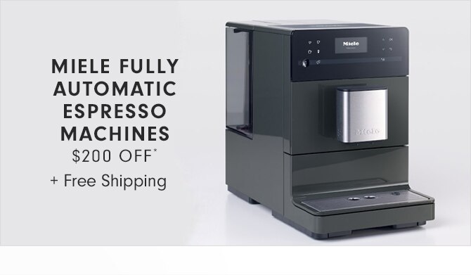 MIELE FULLY AUTOMATIC ESPRESSO MACHINES - $200 OFF* + Free Shipping
