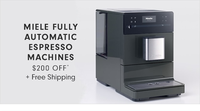 MIELE FULLY AUTOMATIC ESPRESSO MACHINES - $200 OFF* + Free Shipping