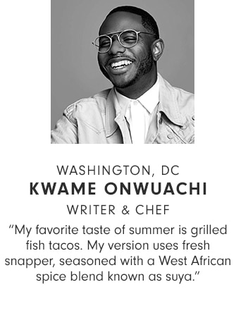 WASHINGTON, DC - KWAME ONWUACHI - WRITER & CHEF