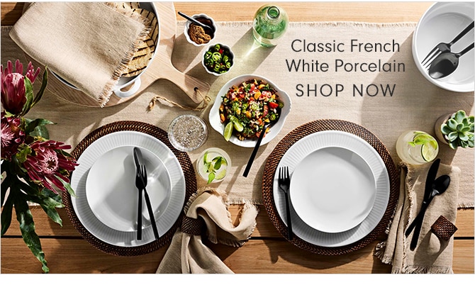 Classic French White Porcelain - SHOP NOW