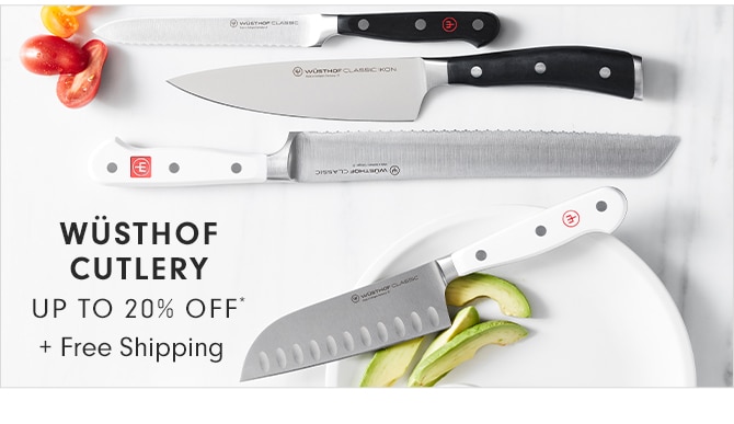WÜSTHOF CUTLERY UP TO 20% OFF* + Free Shipping