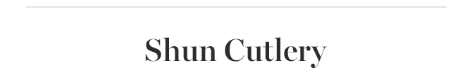Shun Cutlery
