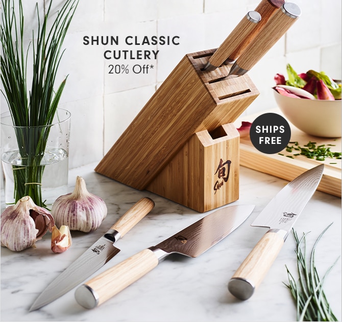 SHUN CLASSIC CUTLERY - 2O% Off* - SHIPS FREE
