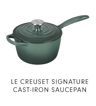LE CREUSET SIGNATURE CAST-IRON SAUCEPAN
