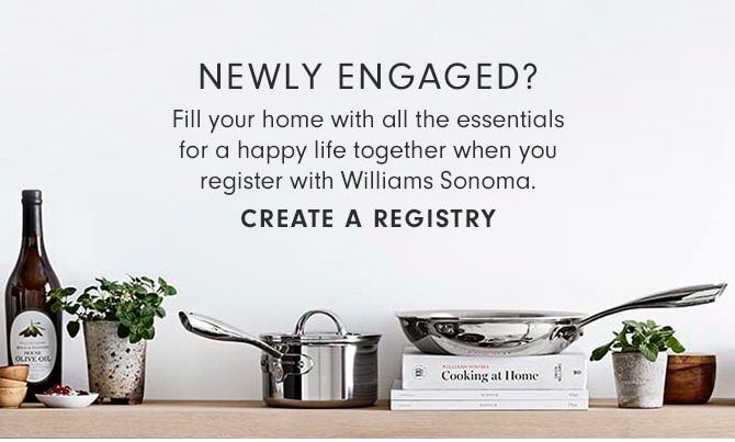 NEWLY ENGAGED? CREATE A REGISTRY