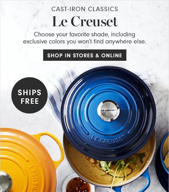 CAST-IRON CLASSICS - Le Creuset - SHOP IN STORES & ONLINE