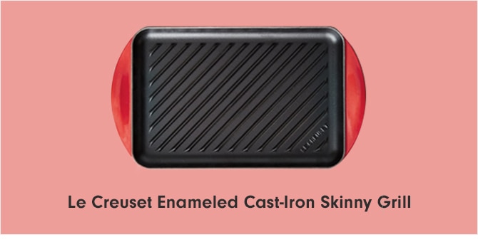 Le Creuset Enameled Cast-Iron Skinny Grill