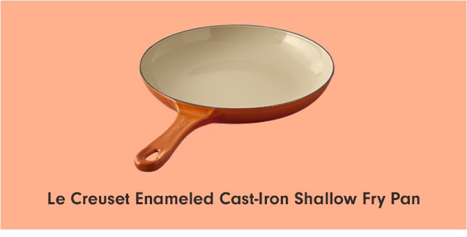 Le Creuset Enameled Cast-Iron Shallow Fry Pan