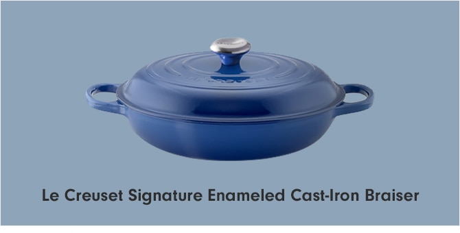 Le Creuset Signature Enameled Cast-Iron Braiser