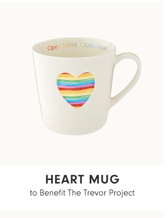 HEART MUG to Benefit The Trevor Project
