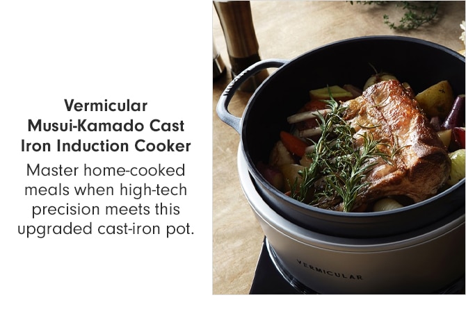 Vermicular Musui-Kamado Cast Iron Induction Cooker