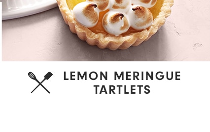 LEMON MERINGUE TARTLETS