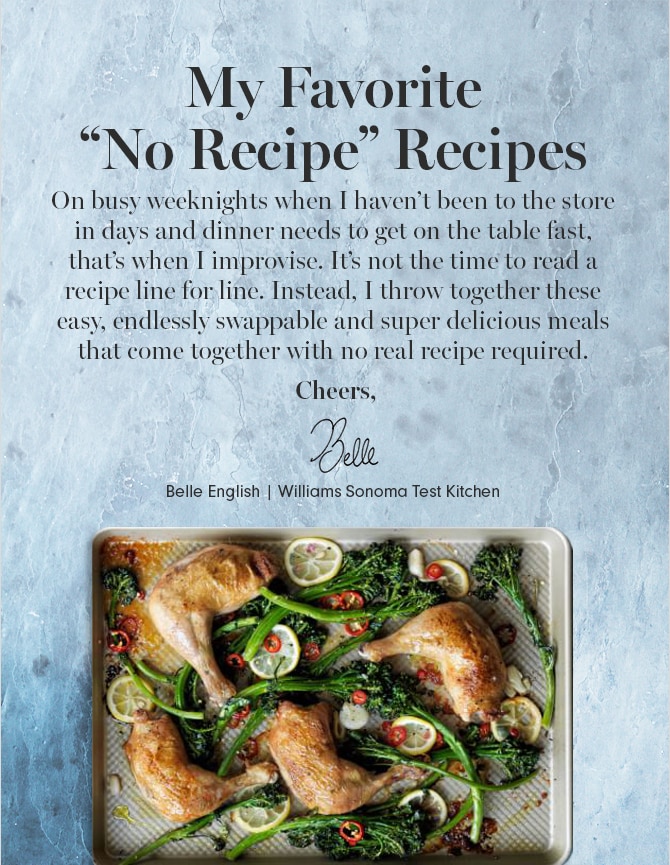 My Favorite “No Recipe” Recipes