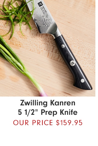 Zwilling Kanren 5 1/2” Prep Knife - Our Price $159.95