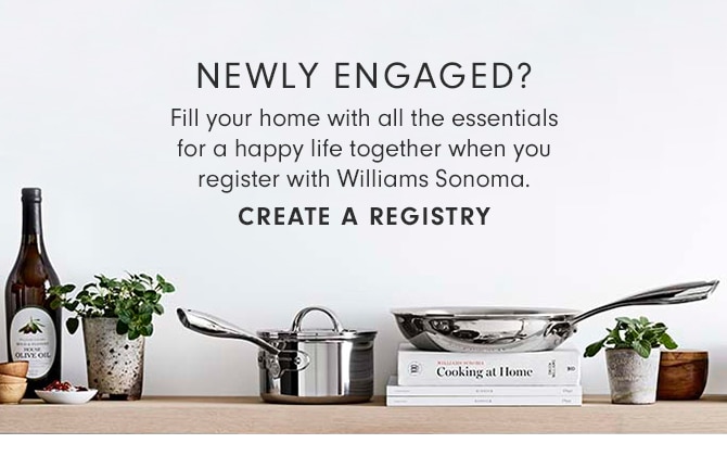 NEWLY ENGAGED? CREATE A REGISTRY