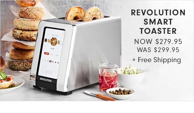 REVOLUTION SMART TOASTER - NOW $279.95 + Free Shipping