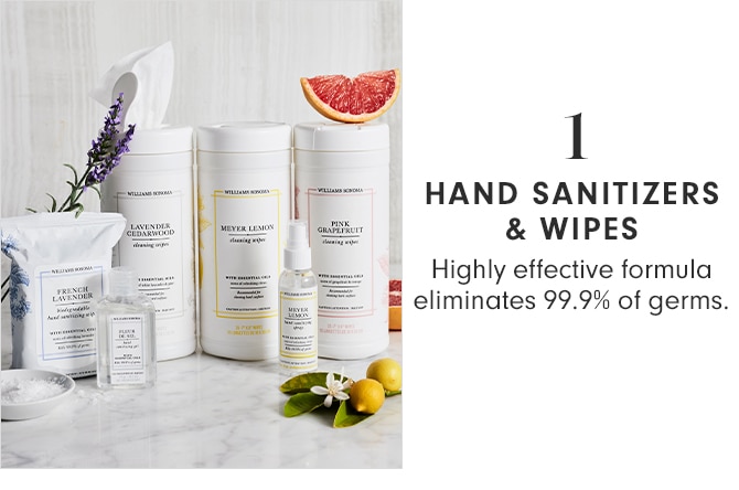 1 - HAND SANITIZERS & WIPES