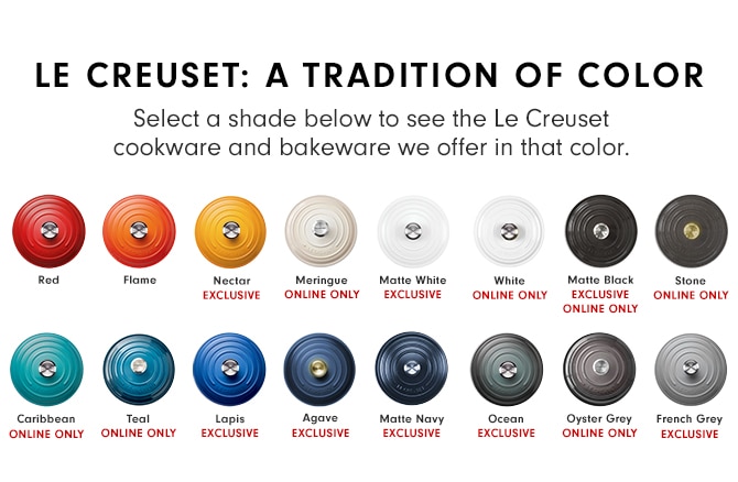 LE CREUSET: A TRADITION OF COLOR