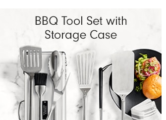 BBQ Tool Set with Storage Case