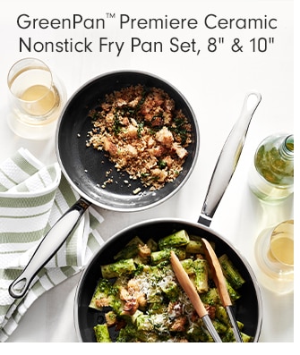 GreenPan™ Premiere Ceramic Nonstick Fry Pan Set, 8” & 10”