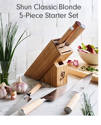 Shun Classic Blonde 5-Piece Starter Set