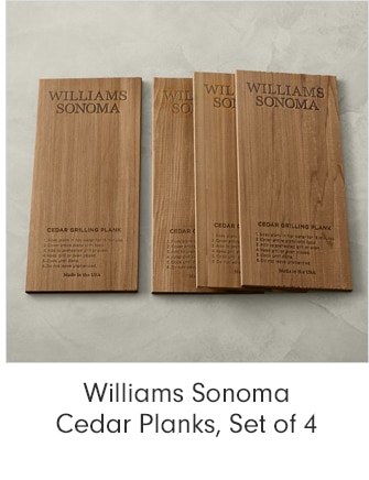 Williams Sonoma Cedar Planks, Set of 4