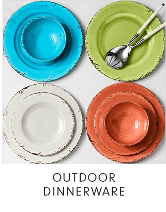 OUTDOOR DINNERWARE