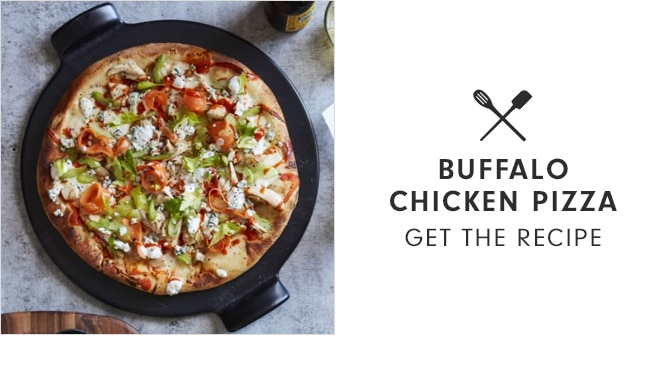 BUFFALO CHICKEN PIZZA - GET THE RECIPE