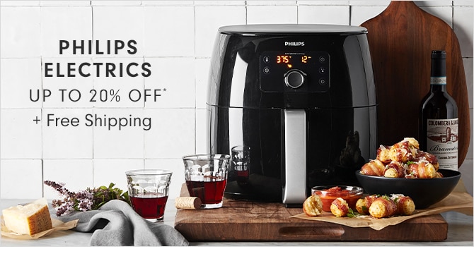 PHILIPS ELECTRICS UP TO 20% OFF* + FREE SHIPPING