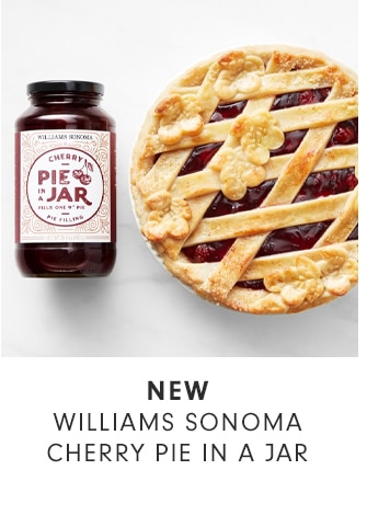 NEW - WILLIAMS SONOMA CHERRY PIE IN A JAR