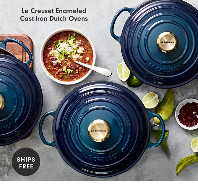 Le Creuset Enameled Cast-Iron Dutch Ovens