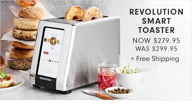 REVOLUTION SMART TOASTER - NOW $279.95 + Free Shipping