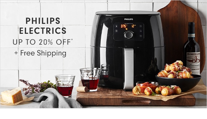 PHILIPS ELECTRICS - UP TO 20% OFF* + Free Shipping