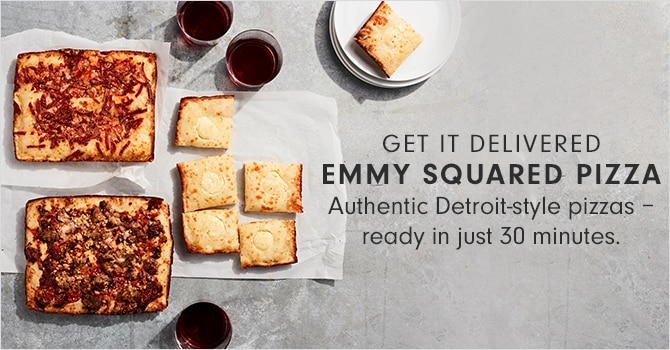 GET IT DELIVERED - EMMY SQUARED PIZZA