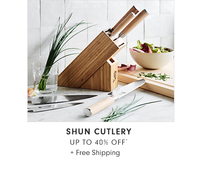 SHUN CUTLERY - UP TO 40% OFF* + Free Shipping