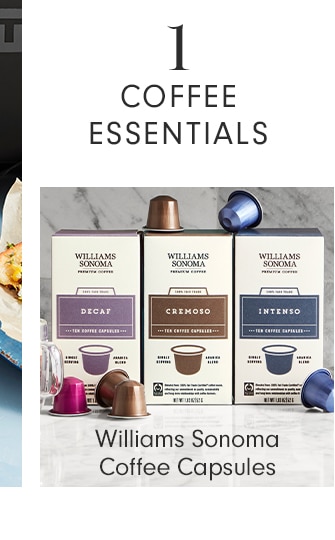 1 - COFFEE ESSENTIALS - Williams Sonoma Coffee Capsules