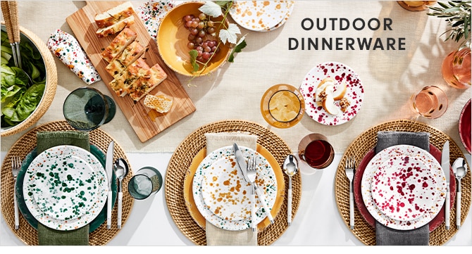 OUTDOOR DINNERWARE