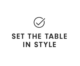 SET THE TABLE IN STYLE