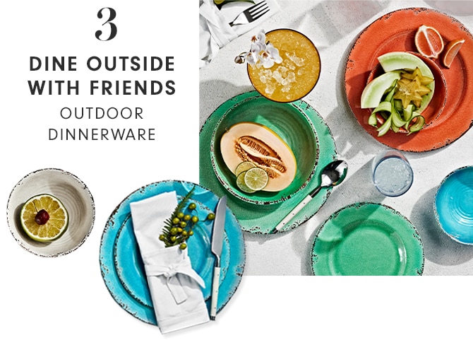 OUTDOOR DINNERWARE