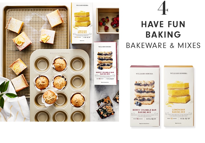 BAKEWARE & MIXES