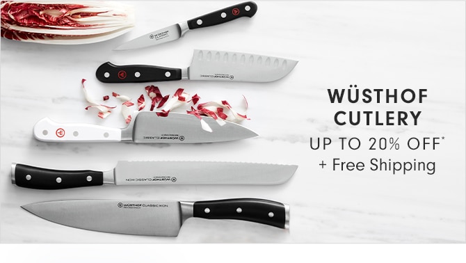 WÜSTHOF CUTLERY - UP TO 20% OFF* + Free Shipping