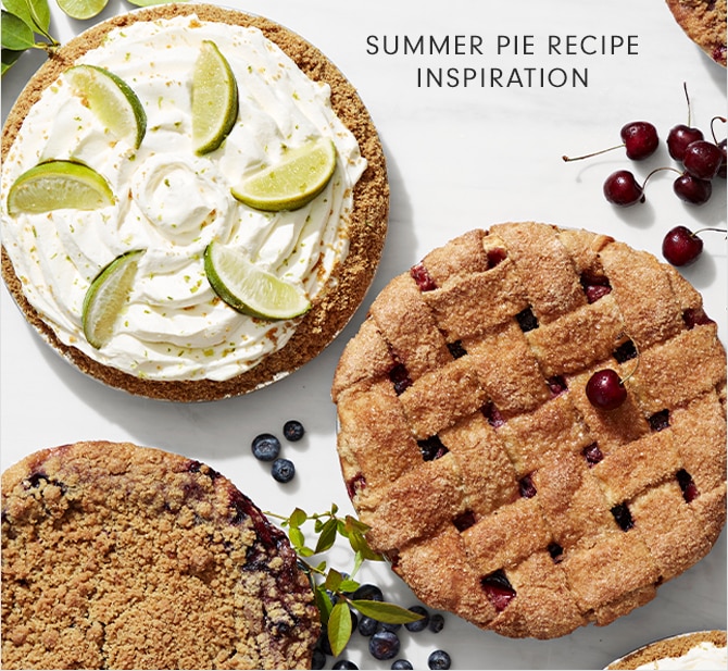 SUMMER PIE RECIPE INSPIRATION