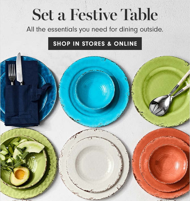 Set a Festive Table - SHOP IN STORES & ONLINE