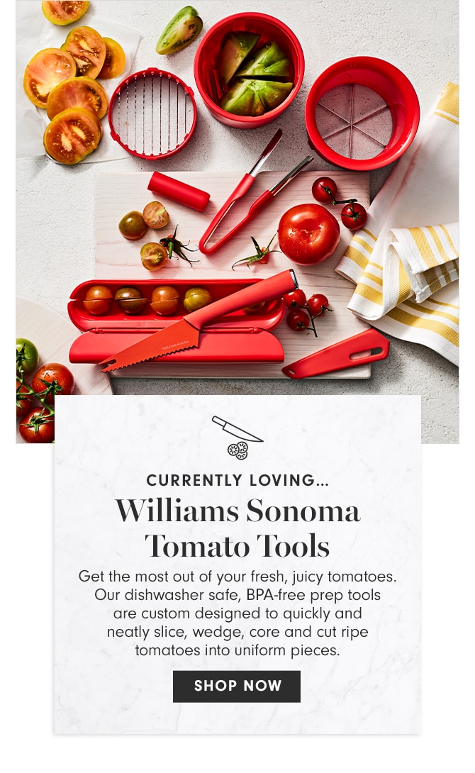 CURRENTLY LOVING - Williams Sonoma Tomato Tools - SHOP NOW